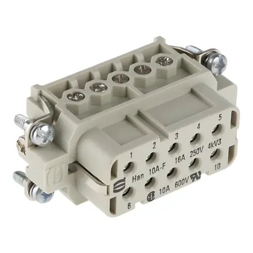 HARTING 09200102812 Buchseneinsatz (F) Han 10A-BU-S