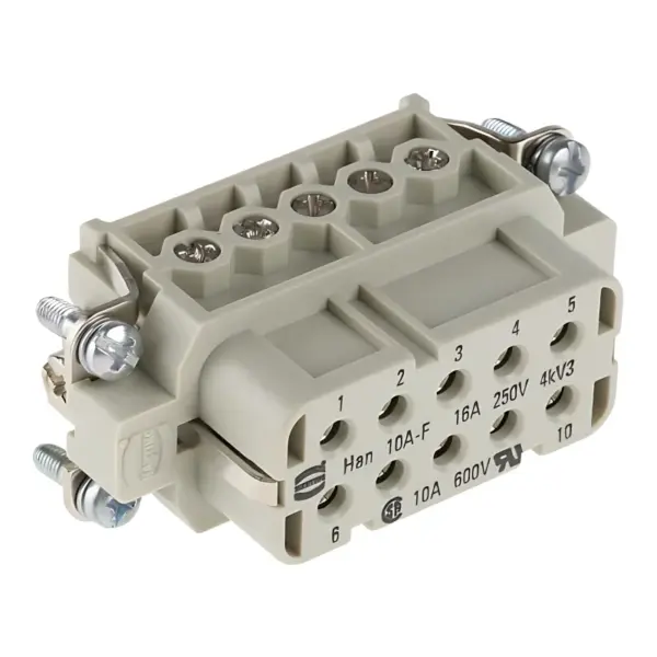 HARTING 09200102812 Buchseneinsatz (F) Han 10A-BU-S