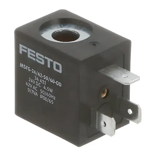 festo-34411.webp FESTO 34411 Magnetspule 24V MSFG-24/42-50/60-OD