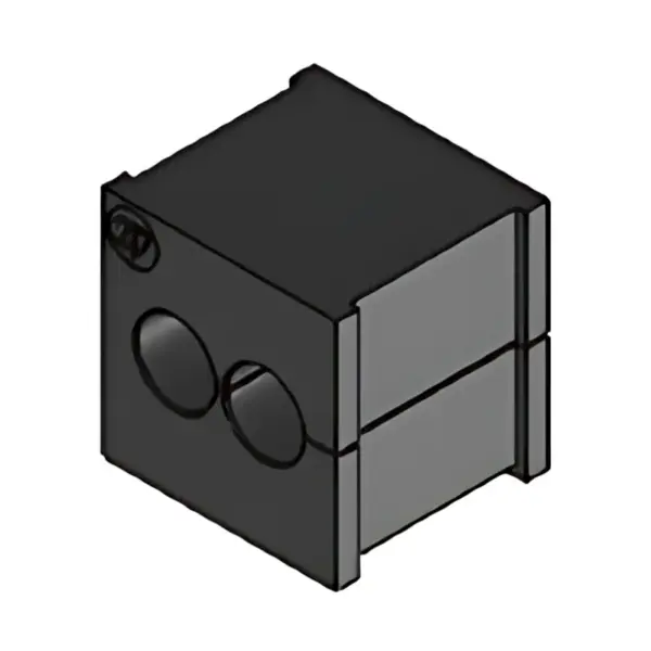 icotek 39916 Kabeltülle 2x7 mm KT 2-7 bk