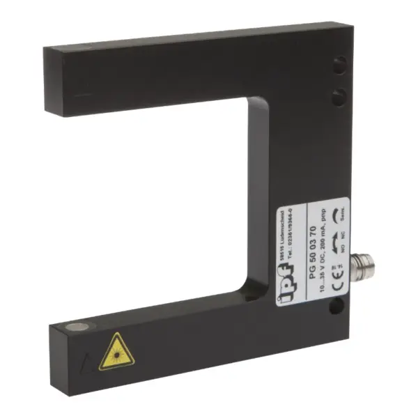 ipf-PG500370.webp ipf PG500370 Laser-Gabellichtschranke 50 mm Weite - Rotlicht hochauflösend